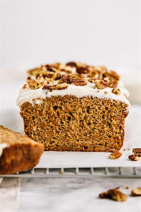 Healthy Carrot Cake Banana Bread Nourished By Nutrition