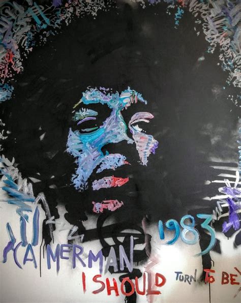 Jimi Hendrix Painting Pop Art Painting By Matt Pecson 48x60