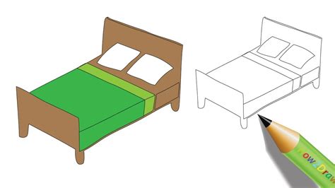 How To Draw A Bed Asking List