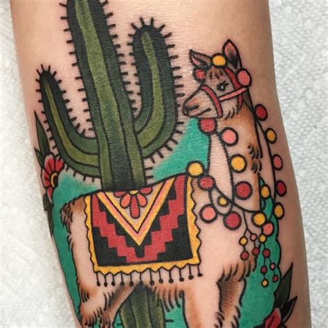 Tattoo Uploaded By Hateful Kate Omg This Adorable Llama By Becca