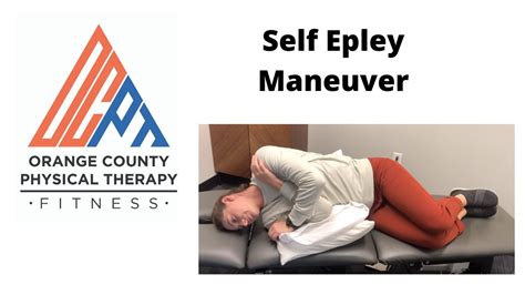 How To Do The Epley Maneuver