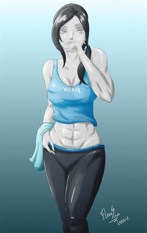 Wii Fit Trainer It S Time To Get Fit By Mrsisan On Deviantart Wii Fit Super Smash Brothers