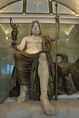 Statue of Jupiter in Hermitage museum. Saint Petersburg, Russia, August ...