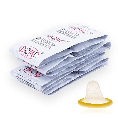 Domi 100pcsset Intimate Goods Sex Products Natural Latex Condoms Lubricated Penis Condom Ultra