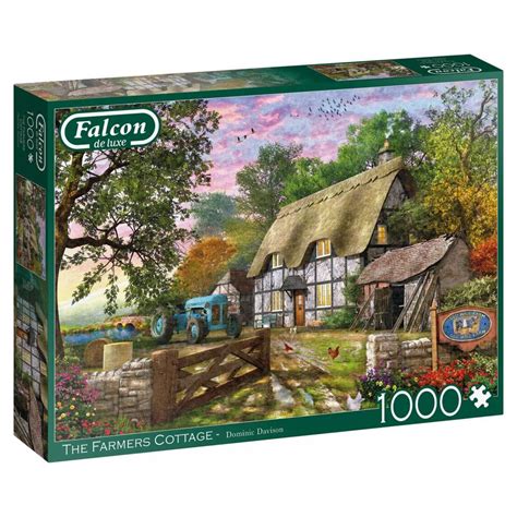 Jumbo The Farmers Cottage 1000 Piece Puzzle Jigsaw Puzzles From