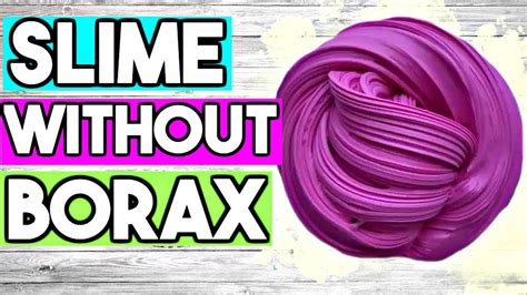 No Borax Slime Recipes How To Make Slime Without Borax 3 Ways Youtube