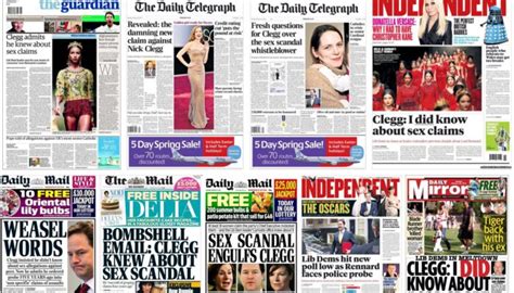 Westminster Investigation Dominates Front Pages News Firecrest