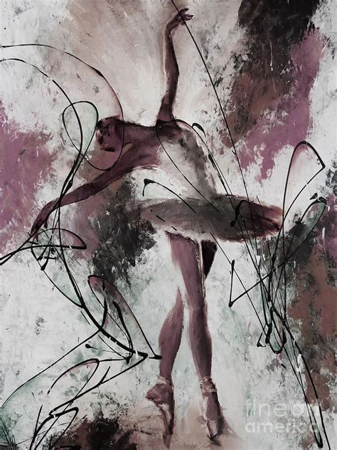 Ballerina Dance Painting 0032 By Gull G In 2020 Ballerina Painting
