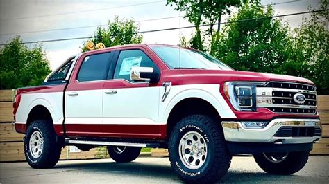 2021 F 150 In Retro 80s Two Tone Paint F150gen14 2021 Ford F 150