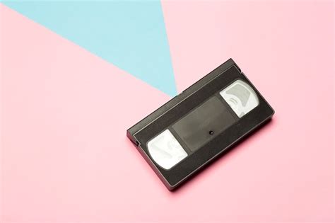 Premium Photo Aesthetics Of The 80s And 90s Videocassette Vhs On A