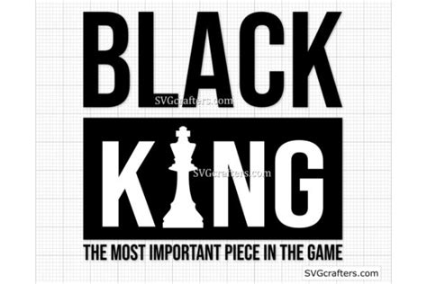 Black King Svg Black Man Svg King Svg Graphic By