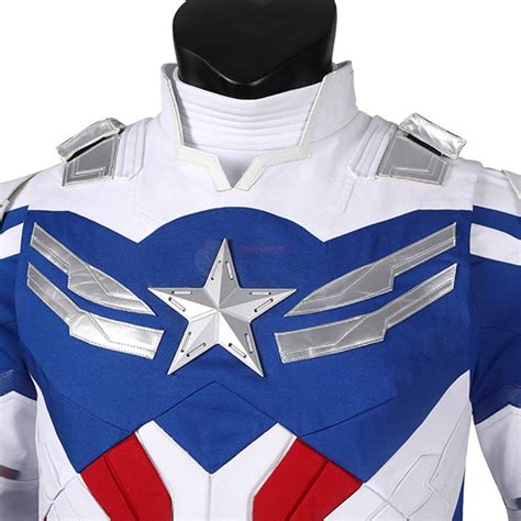 2021 Captain America Sam Wilson Costume New The Falcon And The Winter