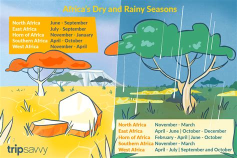 A Brief Overview Of Africas Dry And Rainy Seasons