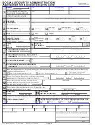 We did not find results for: Form SS-5 Download Printable PDF or Fill Online Application for a Social Security Card ...
