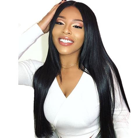 Aliexpress Com Buy Glueless Full Lace Wigs For Women Natural Black