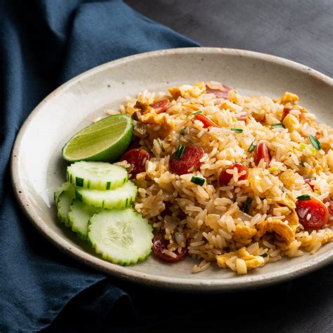 Chinese Sausage And Egg Fried Rice Marion S Kitchen