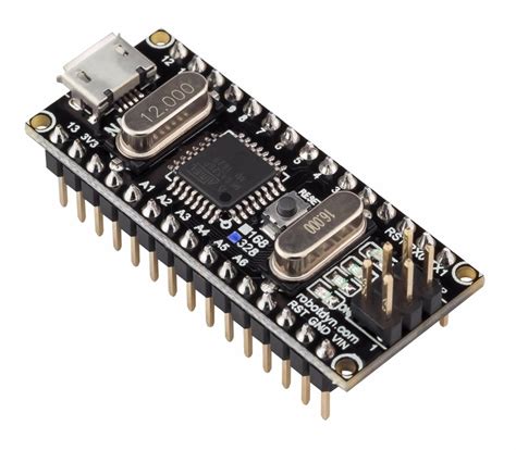 Arduino Nano V Compatible Pins Soldered Microusb Ch Atmega P