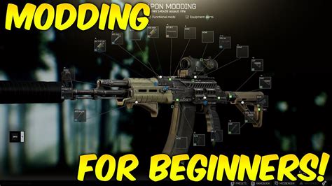 It will help you to know how. Escape From Tarkov Weapon Modding For Beginners | Easy and Quick Modding! - YouTube
