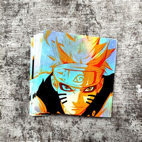 Jual Stiker Anime Hologram Naruto Indonesiashopee Indonesia