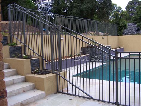 Tubular Pool Fencing Gallery Pool Fence Outdoor Stair Railing