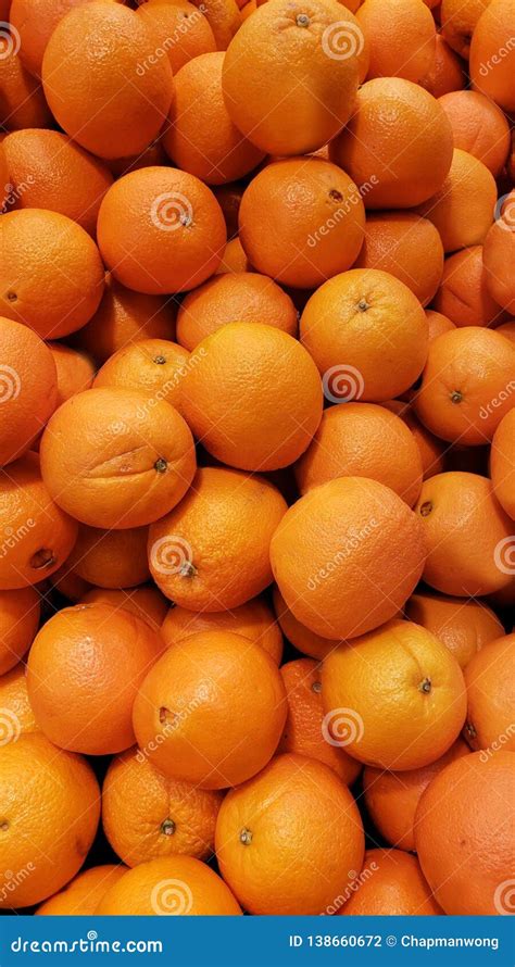 A Pile Of Oranges In Supermarket Stock Photo Image Of Texture Select