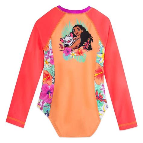 Disney Moana Swimsuit For Girls Ad Moana Disney Girls Swimsuit