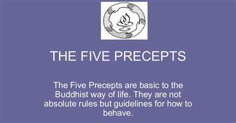 A Story Demonstrating The Benefits Of Observing The Five Moral Precepts