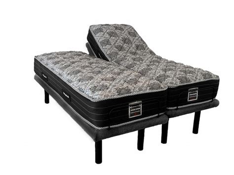 Using pictures from the sleep number website because i am not at the home at this time. Special Edition Firm Split Queen Adjustable Bed - Leva Sleep