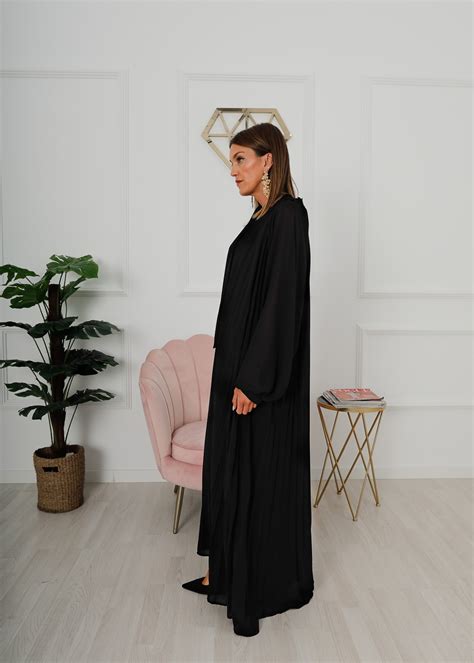 Black Pleated Dress Long Dresses