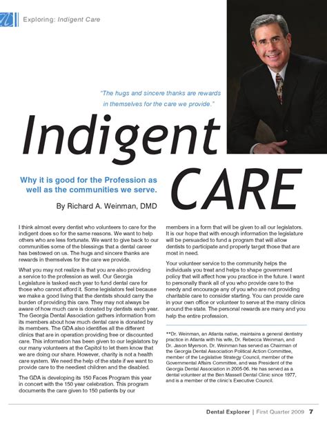 Indigent (comparative more indigent, superlative most indigent). Indigent Care by Atlanta Dental Supply - Issuu