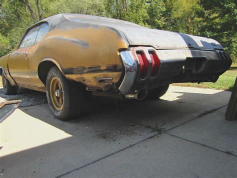 1970 Olds 442 W 30 4 Speed Nugget Gold Classic Oldsmobile 442 1970