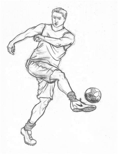 Fast Sketch Of Sports Movements Football By Thb886 On Deviantart
