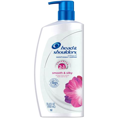 Head And Shoulders Smooth And Silky 2in1 Dandruff Shampoo And Conditioner