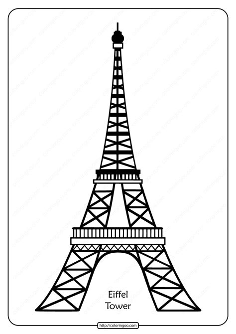 Free Printable Eiffel Tower Pictures Printable Templates