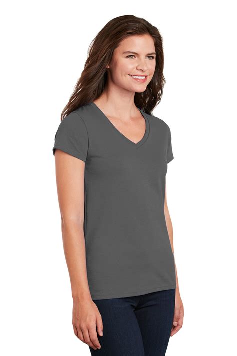 We have all of the cotton shirts you need here at outletshirts.com! Gildan® Ladies Heavy Cotton™ 100% Cotton V-Neck T-Shirt ...