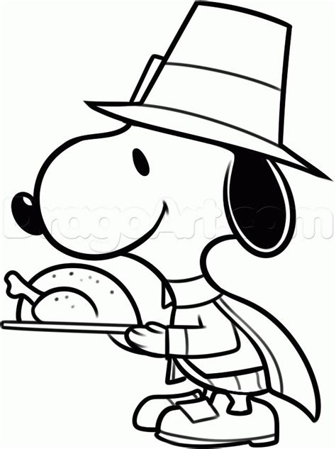 Peanuts Thanksgiving Coloring Pages At Free