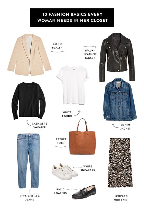 10 Fashion Basics Every Woman Needs The Everygirl Fall Outfits For