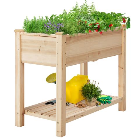 Buy Yaheetech X X In Horticulture Raised Garden Bed Er Box With Legs
