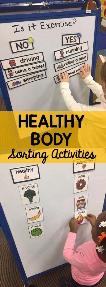 preschool healthy bodies theme activity pack healthy