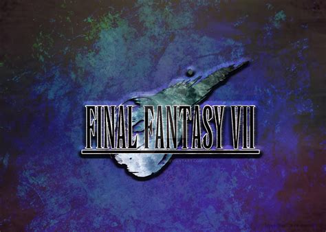 Final Fantasy 7 Logo By Raspberryjello1 On Deviantart