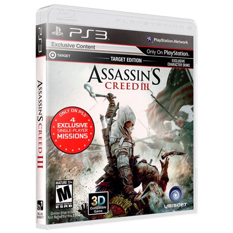 Assassins Creed III Playstation 3 Round Designs Games