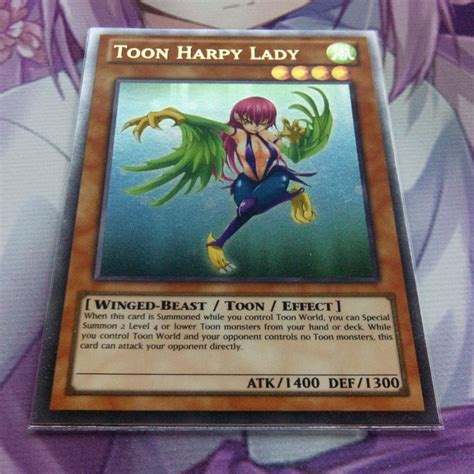 Toon Harpy Lady ULTRA RARE Orica Proxy Fanmade Yugioh Etsy