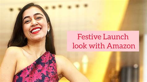 My Festive Look For The Launch With Amazon I Get Ready With Me I Quick