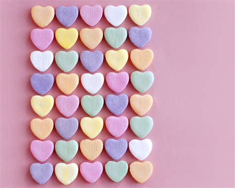 Free Download Candy Hearts Valentines Day Wallpaper For Desktop Office