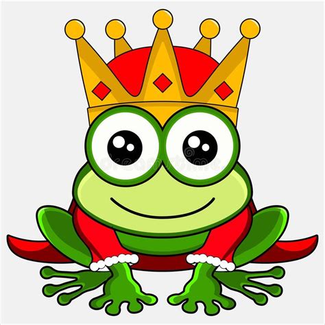 Funny Animals Frog Prince Stock Illustrations 145 Funny Animals Frog