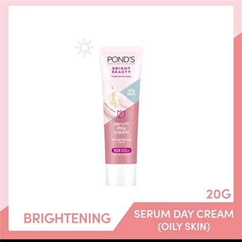 Jual Ponds Bright Beauty Oily Skin Serum Day Cream Pembersih Wajah 20