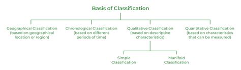 Classification Of Data In Statistics Meaning And Basis Of