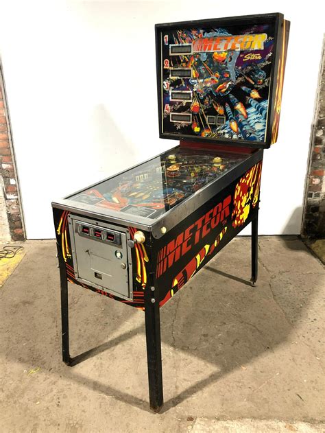 For Auction Stern Meteor Pinball Machine 0096 On Dec 10 2020