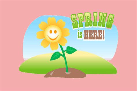 Animated Spring Clip Art Library