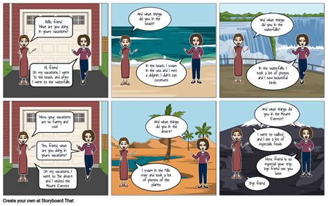 Past Simple Tense Storyboard By Isaalsa
